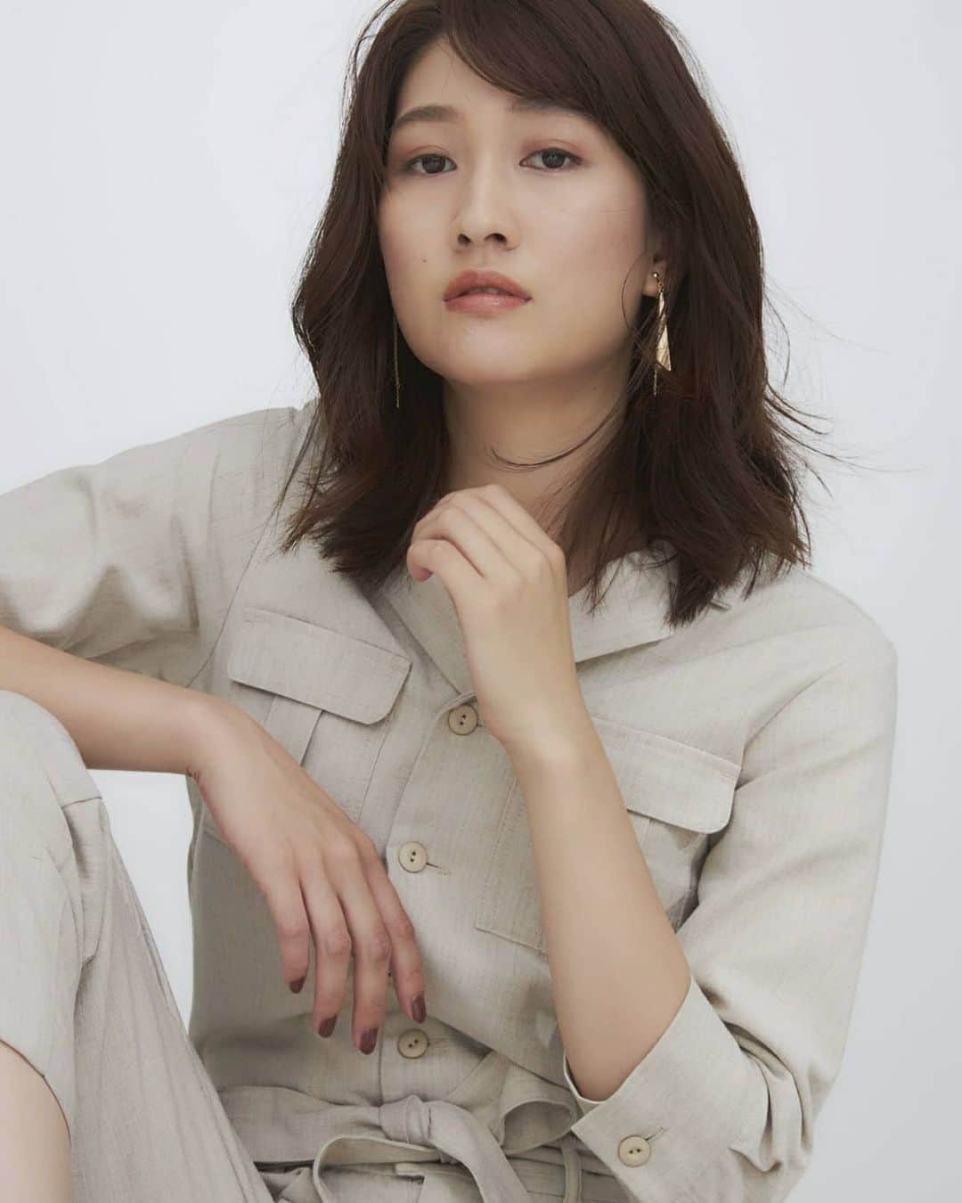 のインスタグラム：「Testshoot📷  Photo @kentarominami  Hairmake @shihominishio Style @cimarronjeans_tokyo  Thank you💋  #testshoot #作品撮り #cimarronjeans」