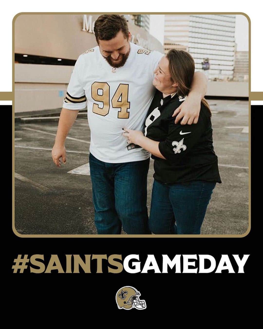 ニューオーリンズ・セインツさんのインスタグラム写真 - (ニューオーリンズ・セインツInstagram)「The best day of the week... #SaintsGameDay! ⚜️🖤」9月14日 0時49分 - saints