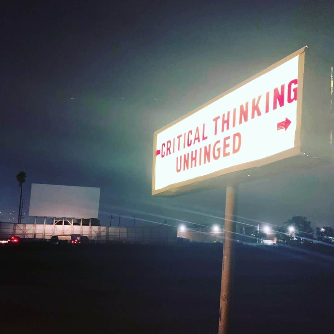 ジョン・レグイザモさんのインスタグラム写真 - (ジョン・レグイザモInstagram)「#criticalthinking movie at drive an hour outside of LA Los Angeles how dope y’all?」9月14日 1時14分 - johnleguizamo