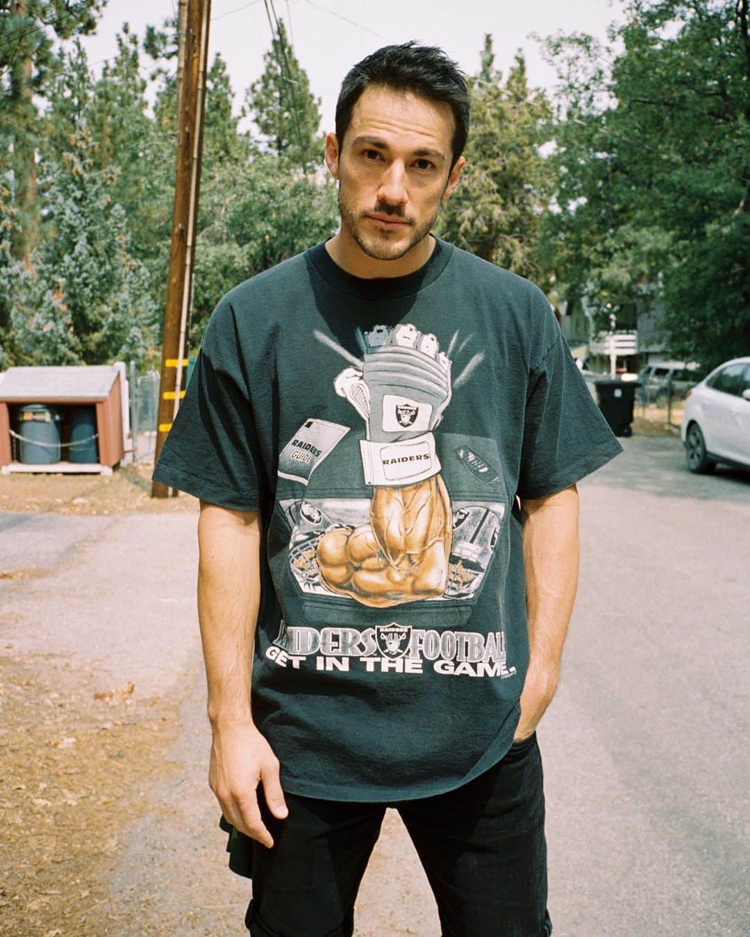 マイケル・トレヴィーノのインスタグラム：「RAIDER NATION ➕ BIG BEAR」