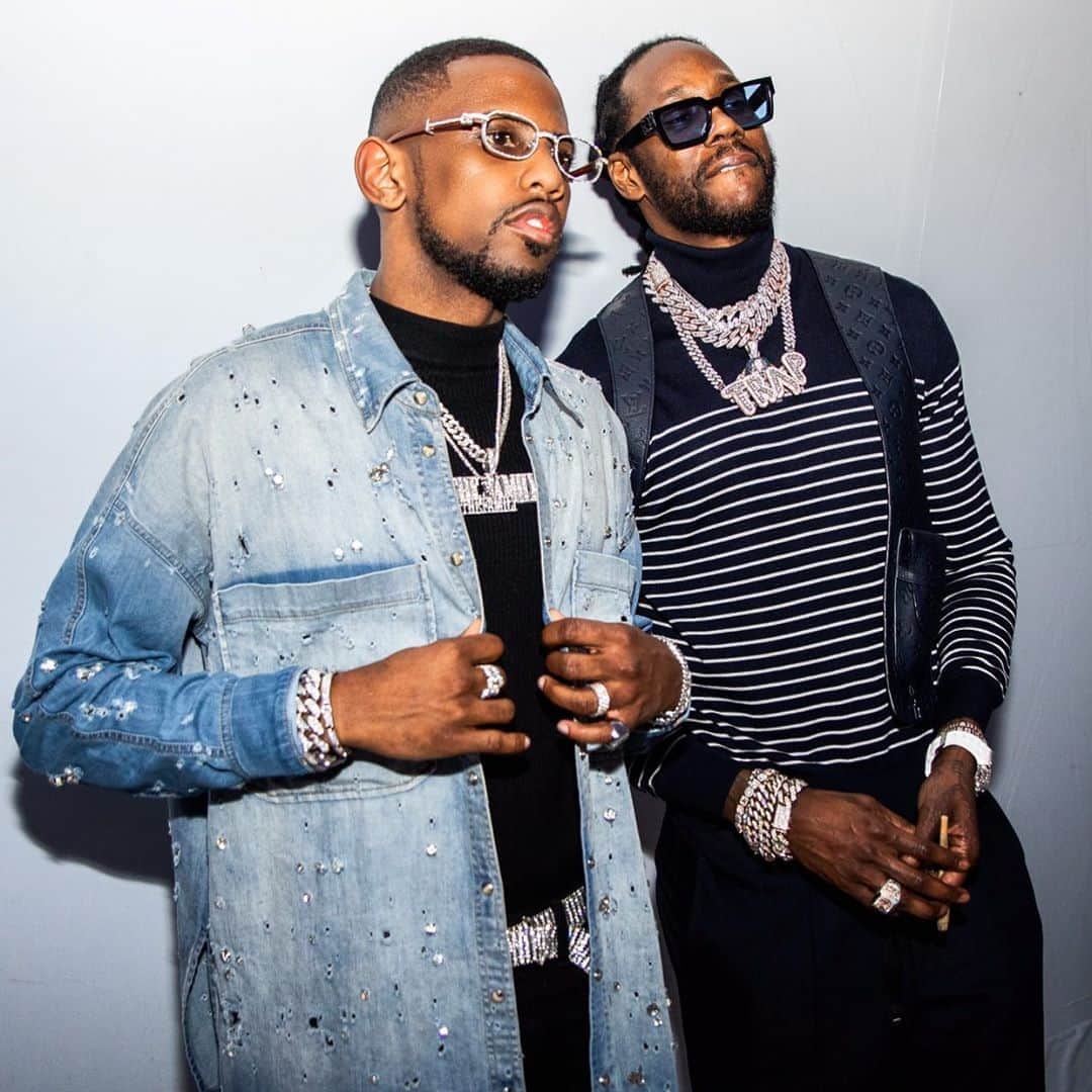 ファボラスのインスタグラム：「Happy Birthday to my guy Two Tone Toni aka @2chainz. Solid as they come & always been 1 call away for me. Celebrate Life for him! 🎈」