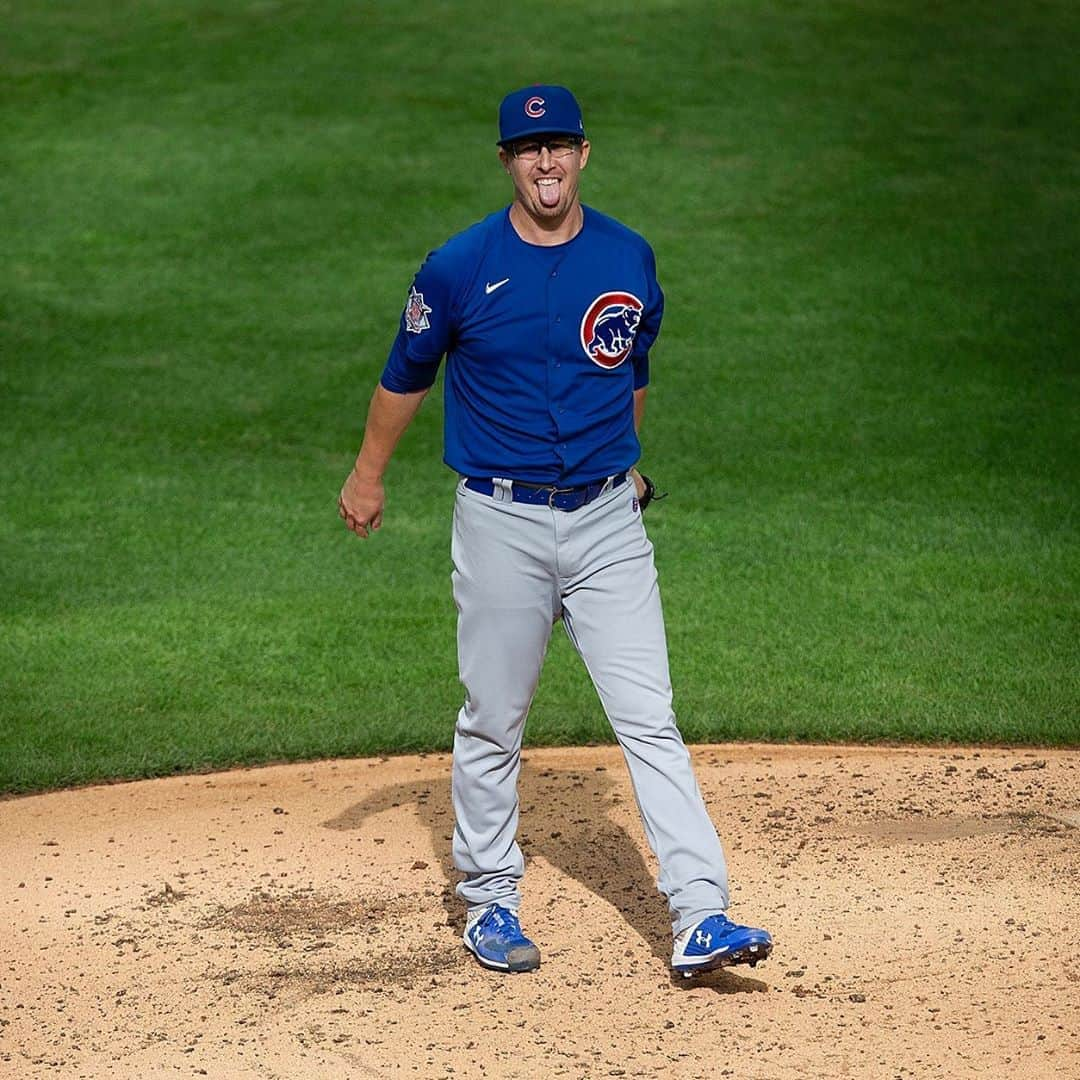 シカゴ・カブスさんのインスタグラム写真 - (シカゴ・カブスInstagram)「Hey Chicago, whaddya say? @amills37 threw a no-hitter today!」9月14日 7時31分 - cubs