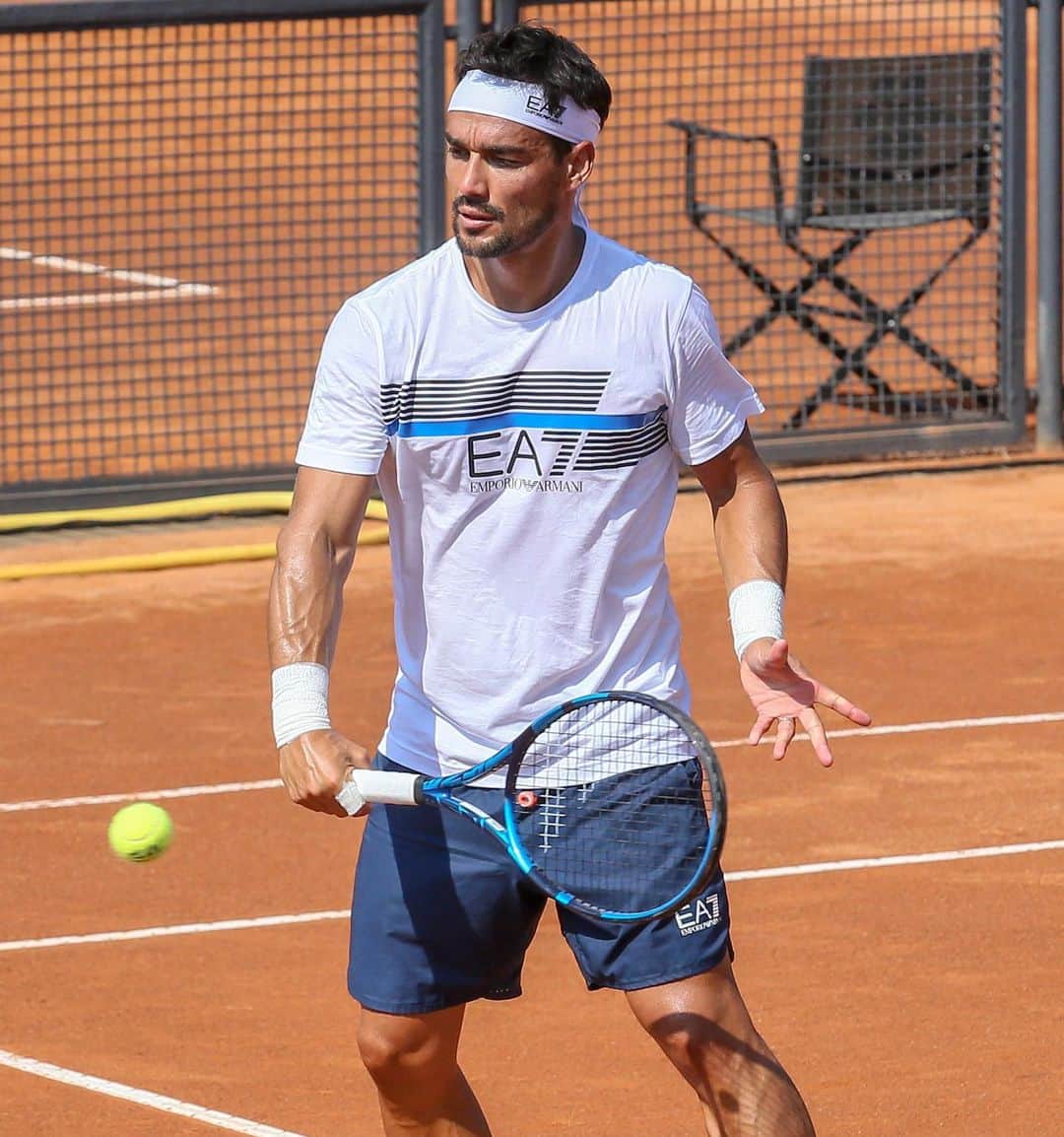 ファビオ・フォニーニのインスタグラム：「Roma 🇮🇹  #internazionalibnlditalia  📸 @giampierosposito」