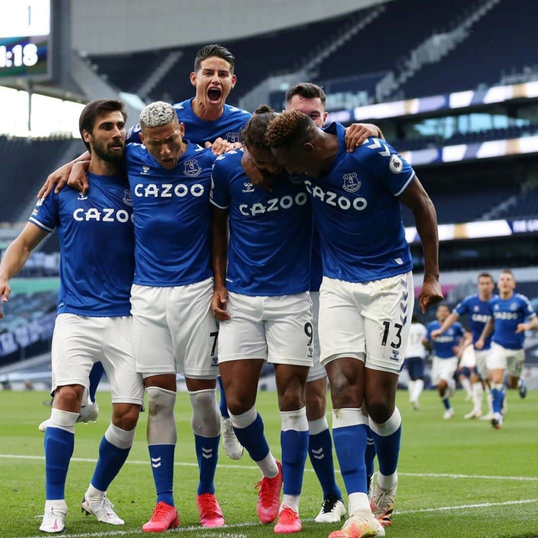 ハメス・ロドリゲスさんのインスタグラム写真 - (ハメス・ロドリゲスInstagram)「Great performance from the team, very happy for my first game as a Toffee. #COYB  Feliz por mi primer partido con el EVERTON, se disfruta más una con una victoria. 🤙🏼」9月14日 4時08分 - jamesrodriguez10