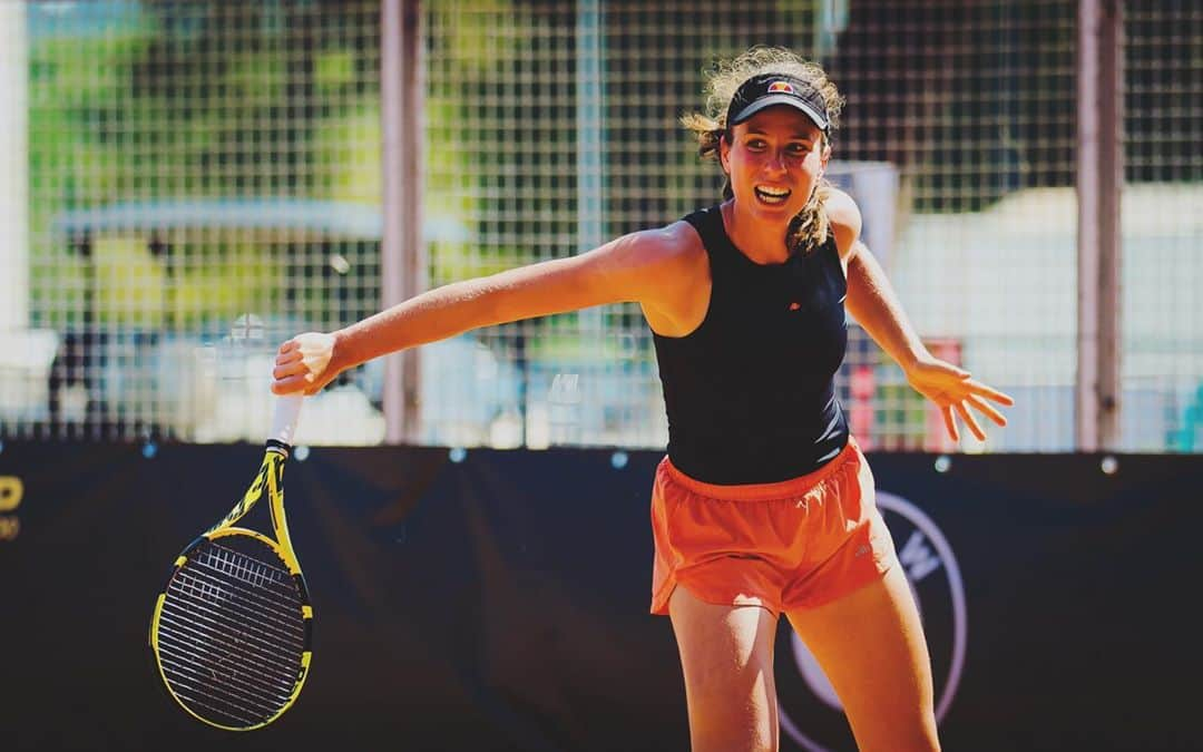 ジョアンナ・コンタさんのインスタグラム写真 - (ジョアンナ・コンタInstagram)「🎾😁🇮🇹」9月14日 4時40分 - johannakonta