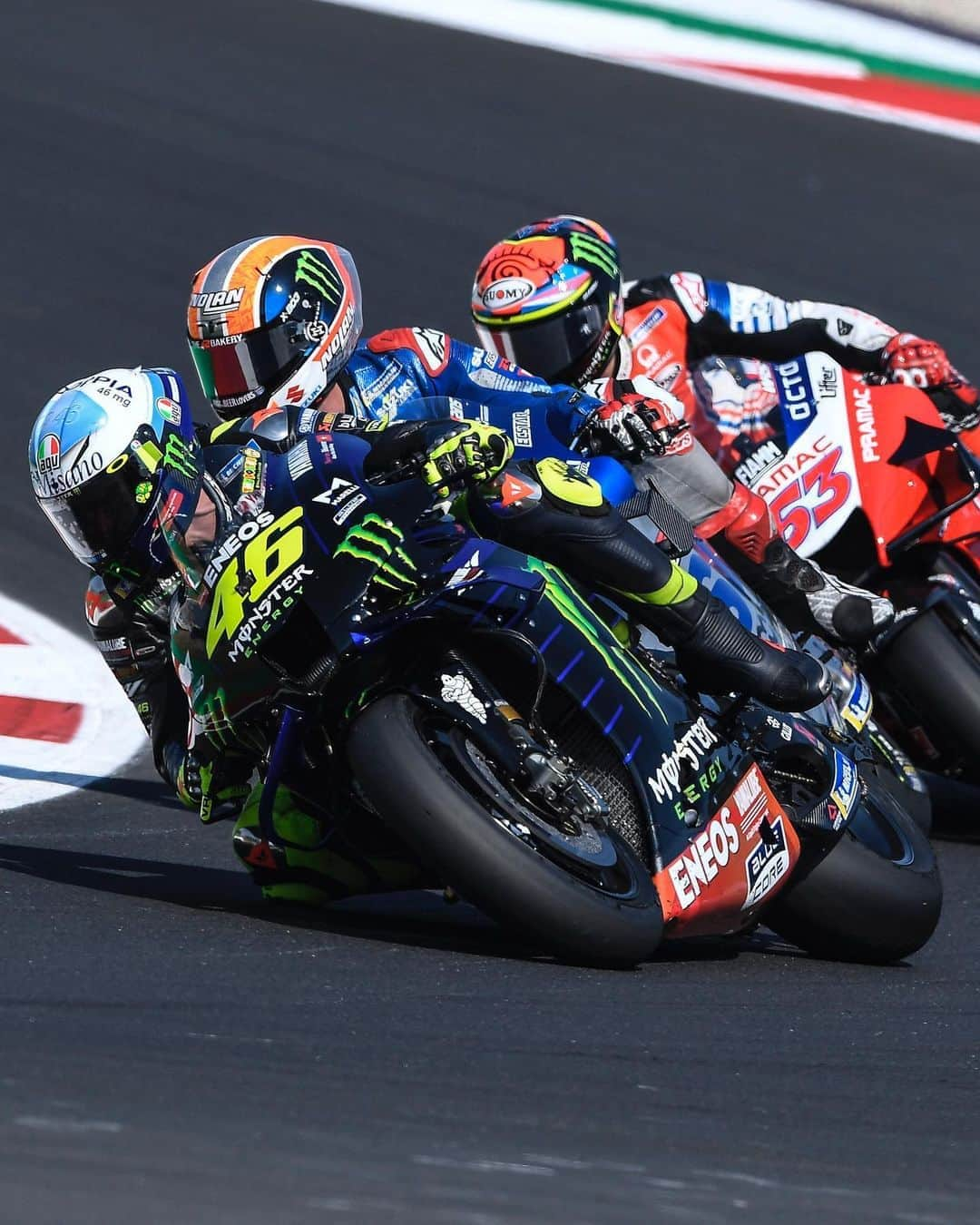 モンスターエナジーさんのインスタグラム写真 - (モンスターエナジーInstagram)「@frankymorbido could not be stopped today taking the #SanMarinoGP WIN 🏆 along with Monster Energy athletes packing out P2-6. @motogp   P2 @pecco63 P3 @joanmir36official P4 @valeyellow46 P5 @alexrins P6 @maverick12official  #MotoGP #Motorcycle #Motorsport #MonsterEnergy」9月14日 4時50分 - monsterenergy