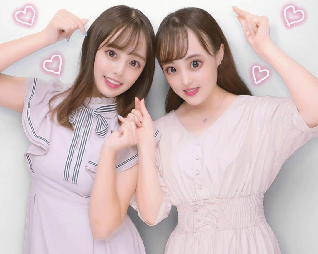 梨沙のインスタグラム：「あいりⅡ🎀💕💓💗 . #渋谷 #プリクラ #ピンクコーデ #ワンピース」