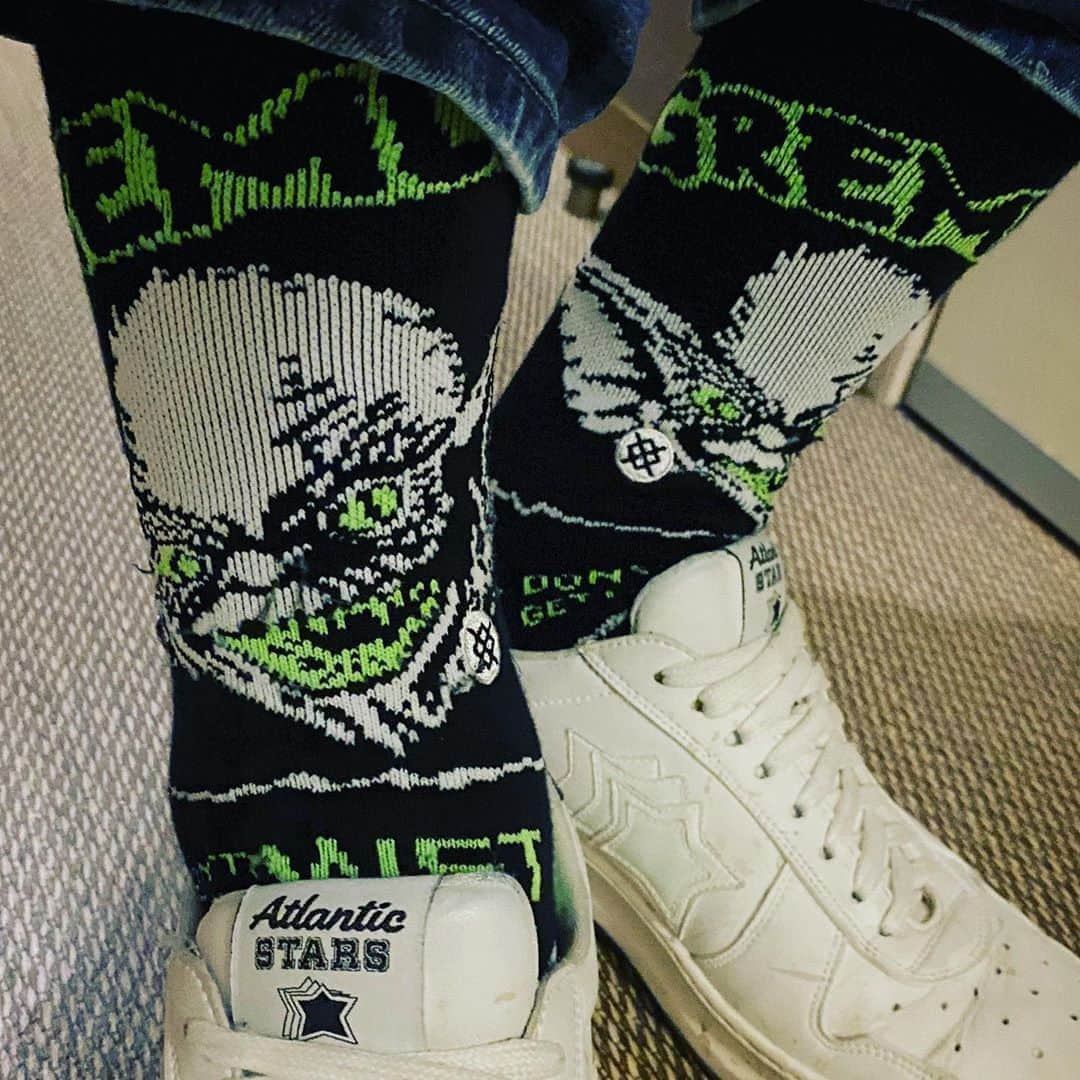 鈴木みのるさんのインスタグラム写真 - (鈴木みのるInstagram)「Today's STANCE  #stancesocks #stance_japan  #gremlin 随分と秋らしくなって来たな…と言おうとしたが汗ダクになるほど暑いからやめた。」9月14日 15時41分 - suzuki.d.minoru