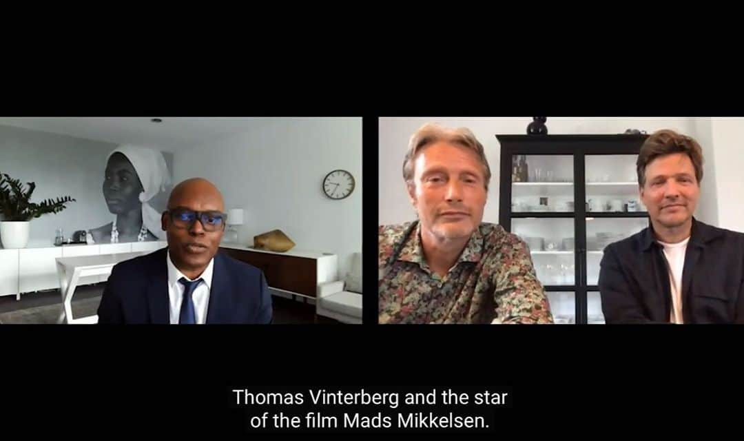 マッツ・ミケルセンさんのインスタグラム写真 - (マッツ・ミケルセンInstagram)「📺 Thomas Vinterberg and Mads Mikkelsen in conversation with TIFF in advance of ANOTHER ROUND's premiere at the 2020 Toronto International Film Festival. Thomas and Mads reunite for ANOTHER ROUND, a sobering comedy about aging, alcoholism, and friendship.  @tiff_net  Link to the conversation on the Facebook, Twitter and Weibo channels.  #AnotherRound #Druk #TIFF #ThomasVinterberg #TheOfficialMads」9月14日 16時31分 - theofficialmads