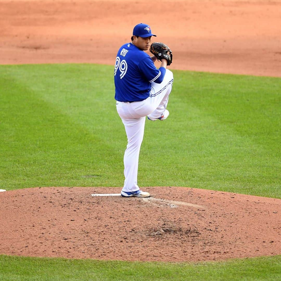 柳賢振さんのインスタグラム写真 - (柳賢振Instagram)「Keep going~#bluejays」9月14日 8時02分 - hyunjinryu325