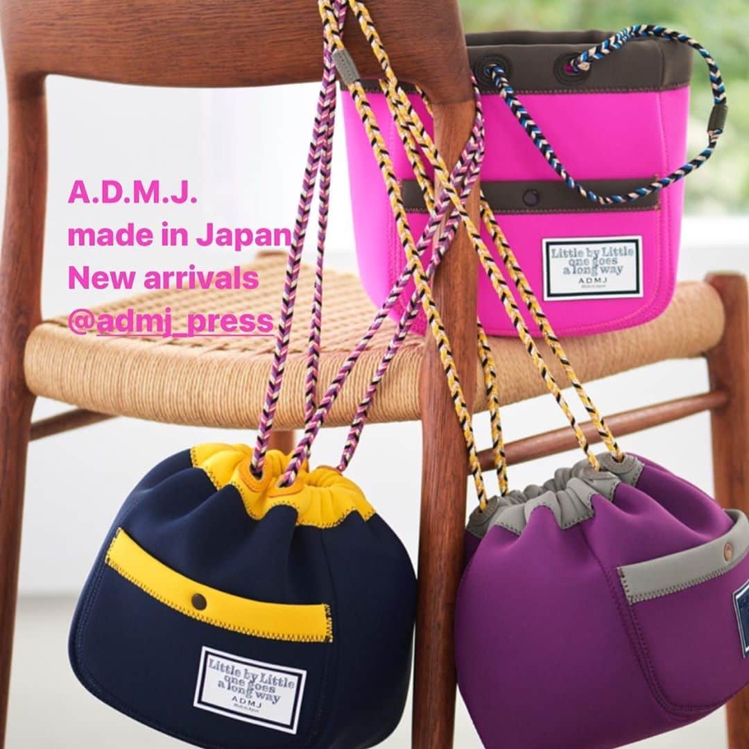 A.D.M.J.co.,Ltdさんのインスタグラム写真 - (A.D.M.J.co.,LtdInstagram)「#ADMJ #admjofficial #bag #totebag #madeinjapan #バッグ　#トートバッグ  #巾着バッグ」9月14日 8時08分 - admjofficial_bag