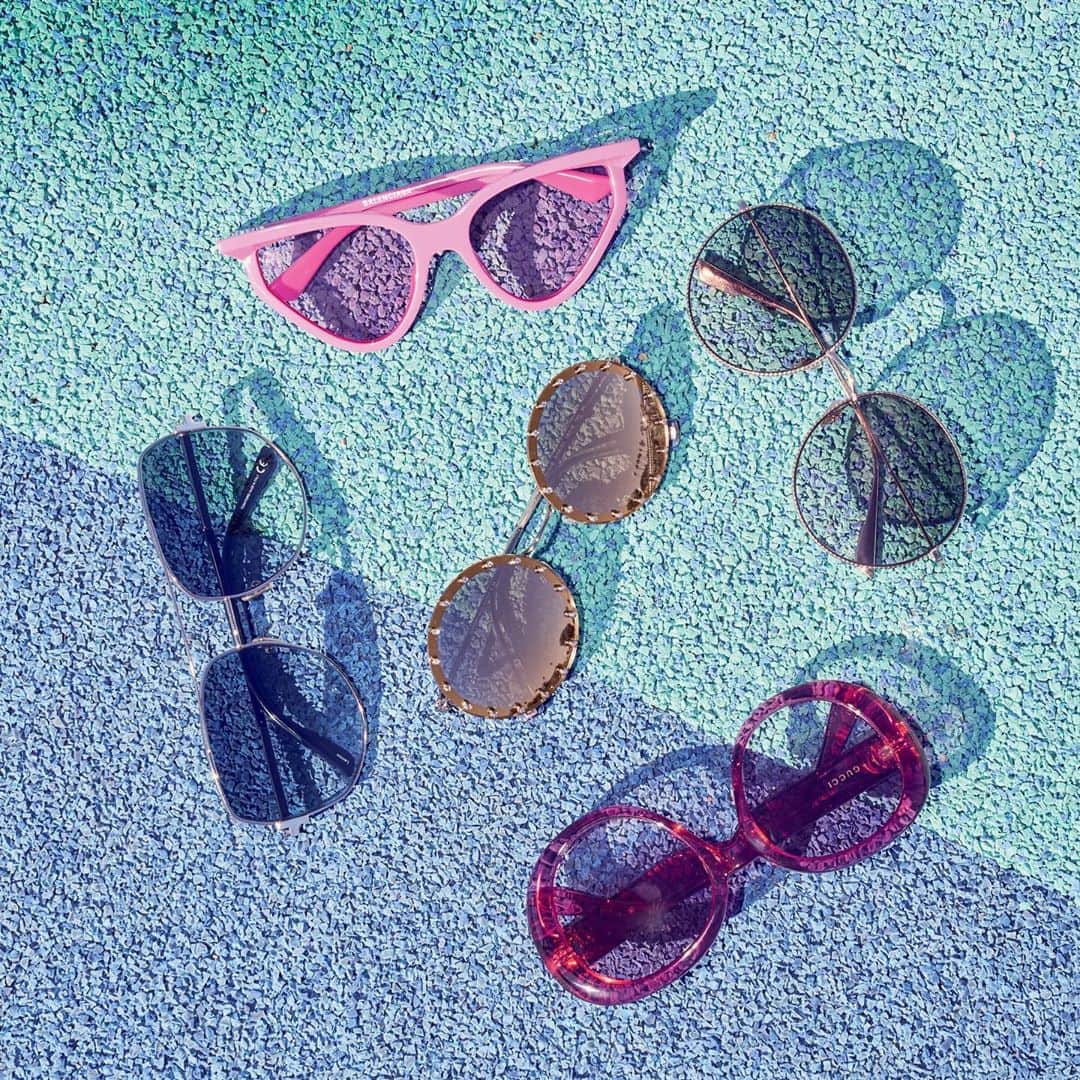 Saks Fifth Avenueのインスタグラム：「Pick-a-pair: Which set of shades from @gucci, @balenciaga, @chloe & @tomford are you going for?」