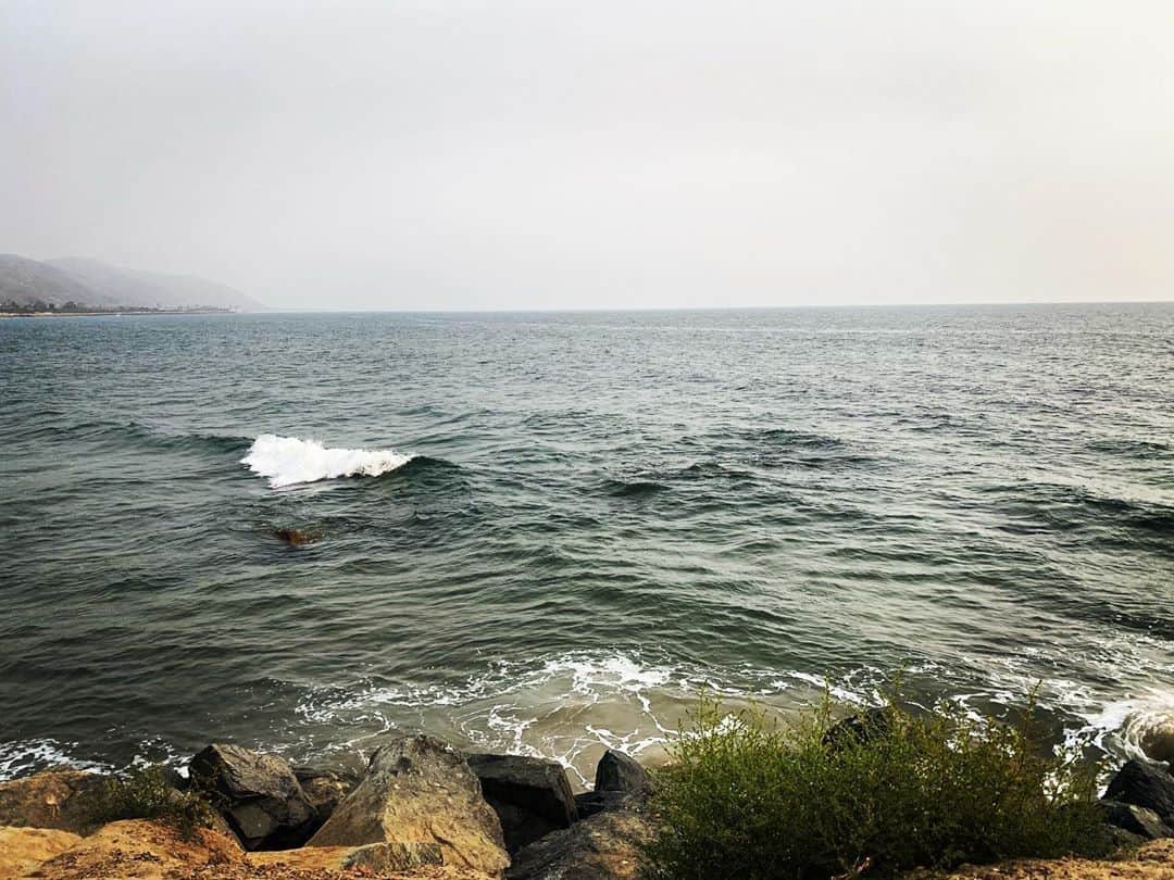 ホリー・マリー・コームズのインスタグラム：「Vitamin Sea. Less smoke. More sea.」