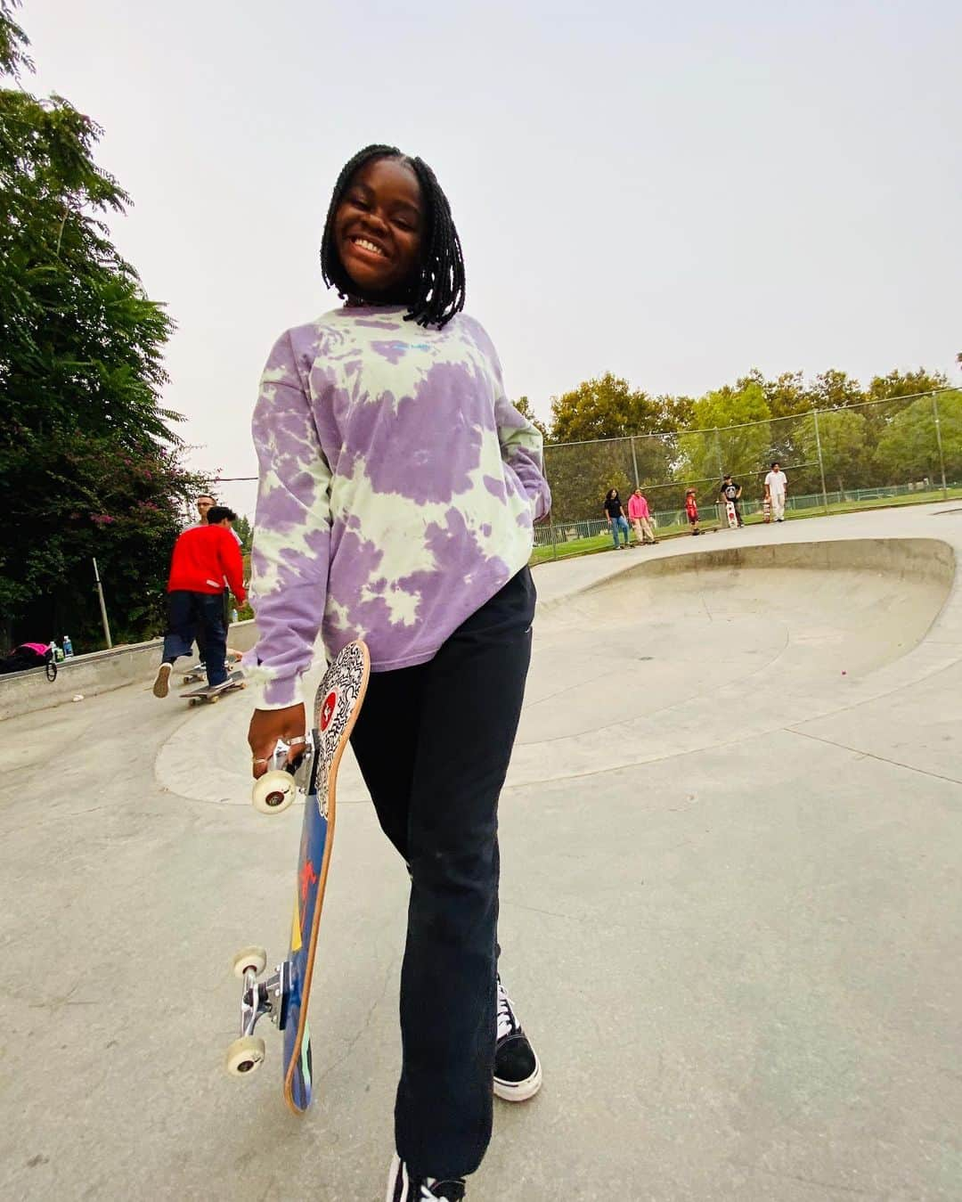 マドンナさんのインスタグラム写真 - (マドンナInstagram)「That Skater Life...........💙💙💙  @sashadm  @ahla_malik #mercyjames」9月14日 11時40分 - madonna