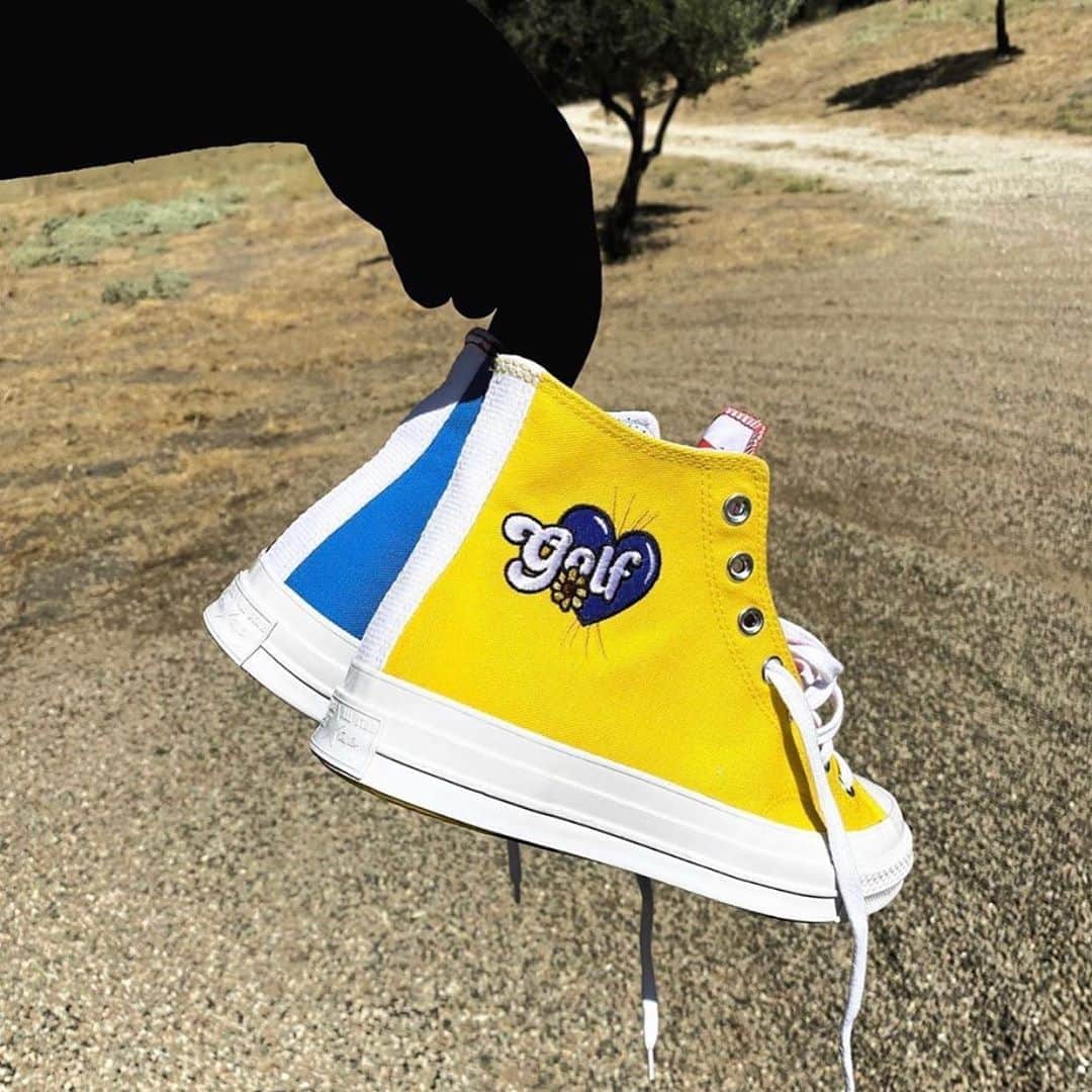 I.T IS INSPIRATIONさんのインスタグラム写真 - (I.T IS INSPIRATIONInstagram)「Bold color-blocking, special branding and a smiley face spread across the outsole. - @golfwang x @converse Tri Panel Chuck Taylor 70 Hi is now available @exi.tofficial - #ITHK #ITisInspiration #golfwang #converse #chucktaylor #chucktaylor70s #sneakerdrop #sneakerhead #exit」9月14日 12時31分 - ithk
