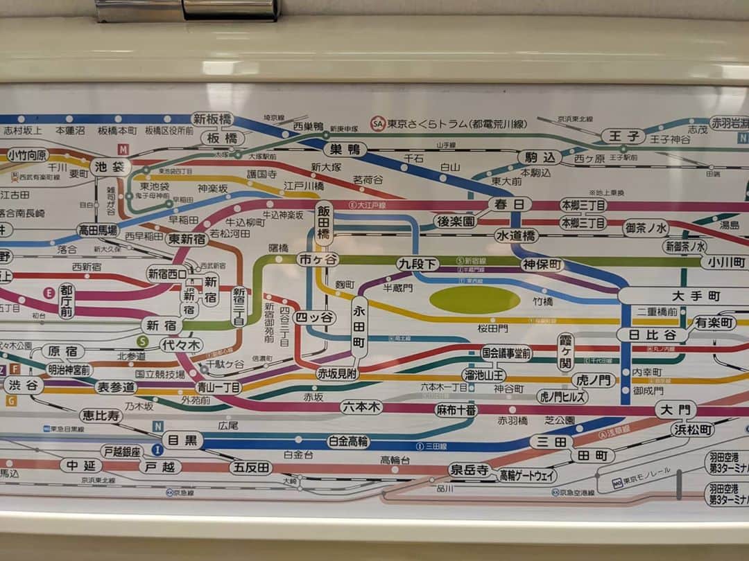 為末大さんのインスタグラム写真 - (為末大Instagram)「Japan subway #japansubway #maze」9月14日 13時31分 - daijapan
