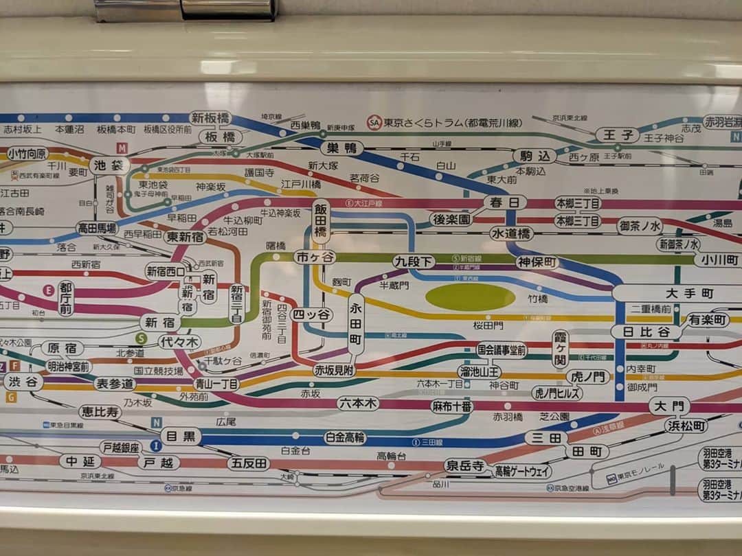 為末大のインスタグラム：「Japan subway #japansubway #maze」