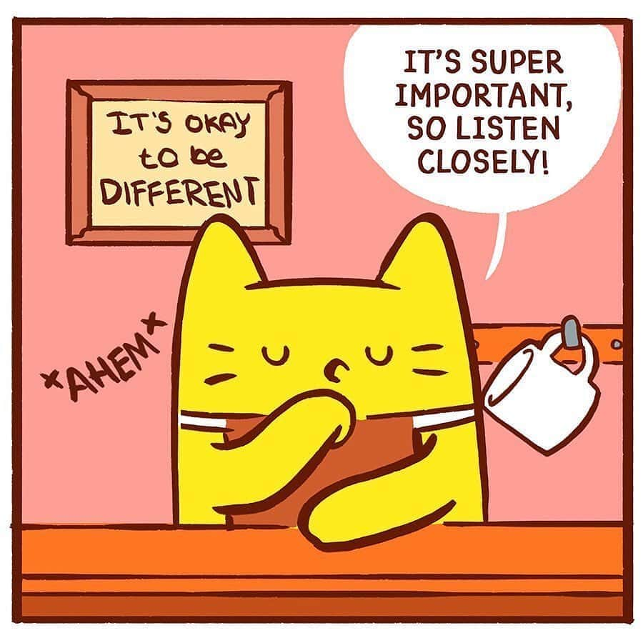 9GAGさんのインスタグラム写真 - (9GAGInstagram)「Sending love on Monday 🥰❤️ Follow @doodles  - By @catscafecomics - #comics #doodles」9月14日 14時03分 - 9gag