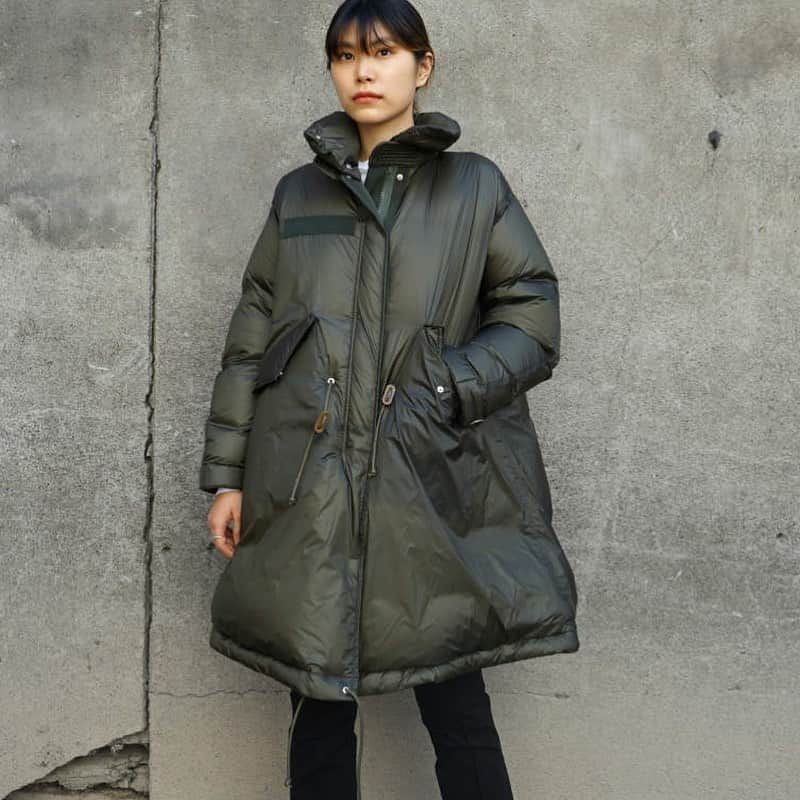 のインスタグラム：「. [sacai] Nylon Down Coat.  -  #mawsapporo #MāW #ins_online #sacai #sapporo #hokkaido #20aw」