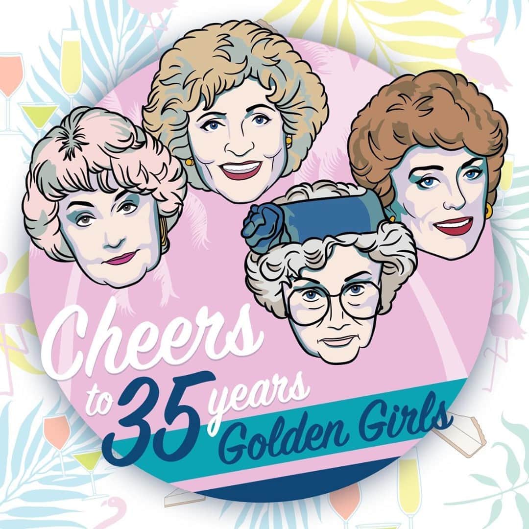 Disneyさんのインスタグラム写真 - (DisneyInstagram)「Today calls for a slice of cheesecake! Happy 35th Anniversary to The Golden Girls.」9月15日 2時06分 - disney