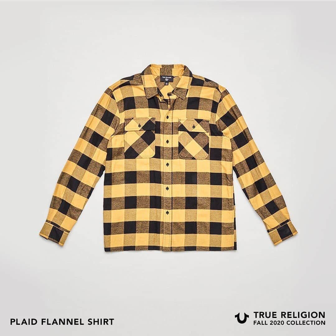 トゥルーレリジョンさんのインスタグラム写真 - (トゥルーレリジョンInstagram)「Plaid Flannel Shirt available online #MYRLGN」9月15日 2時02分 - truereligion