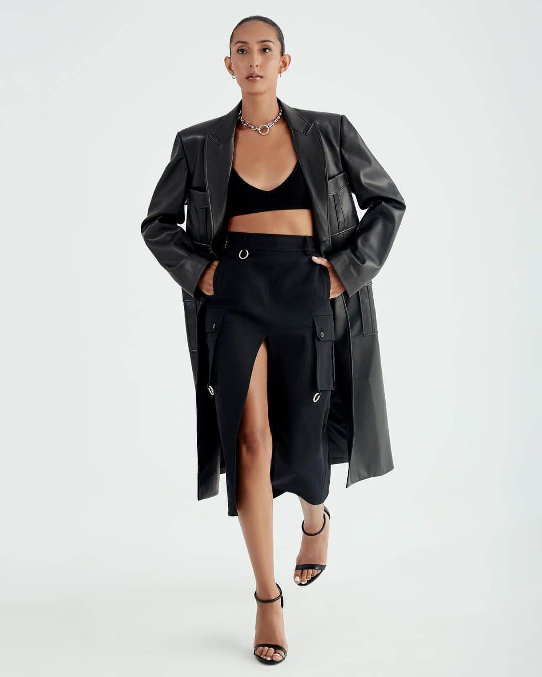 Fashion Weekのインスタグラム：「Minimal silhouettes, maximal style from @privatepolicyny's @NYFW: The Shows September 2020 digital presentation. Watch it now on NYFW.com」