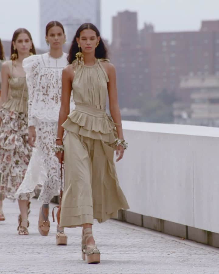 Fashion Weekのインスタグラム：「@ullajohnson ❤️ New York. Watch the designer’s September 2020 collection on NYFW.com. Video c/o @ullajohnson」