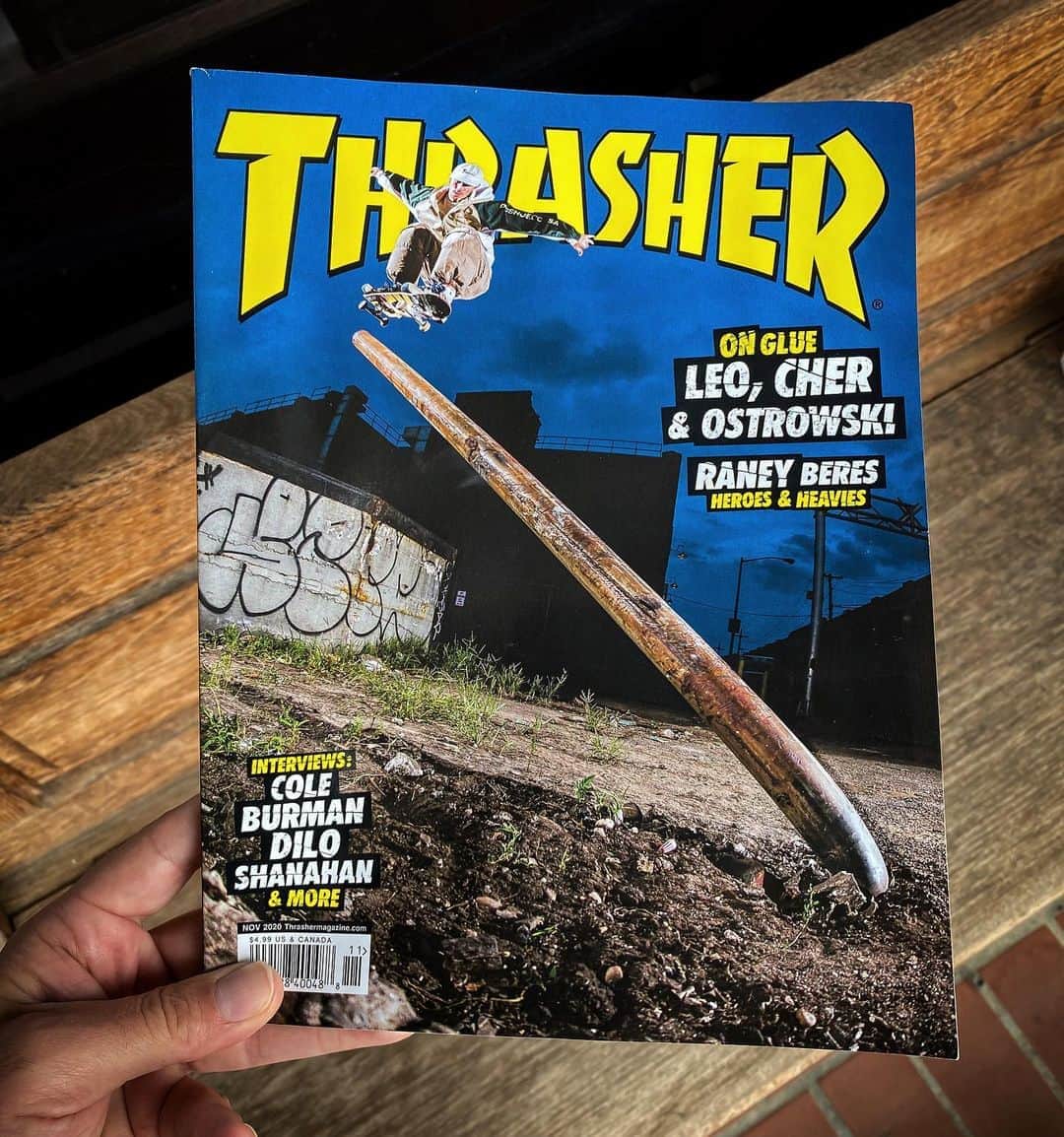 スラッシャーのインスタグラム：「👉🏾 @johnshanahanz gaps into the jam and onto the cover 🔥📖🔥 Photo by @mikeheikkila」