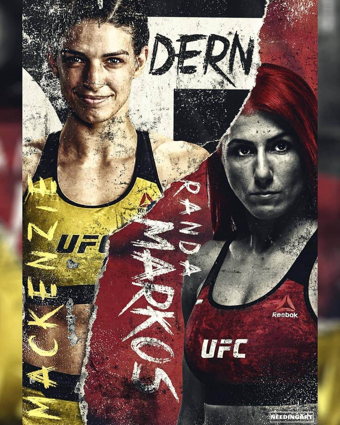 のインスタグラム：「Fight week @ufc @ufc_brasil  • • Poster @needingart」