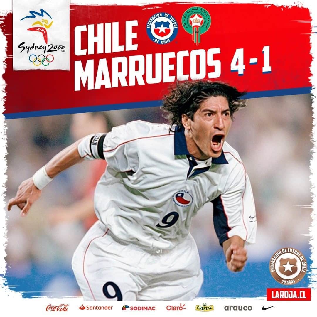 サッカーチリ代表チームのインスタグラム