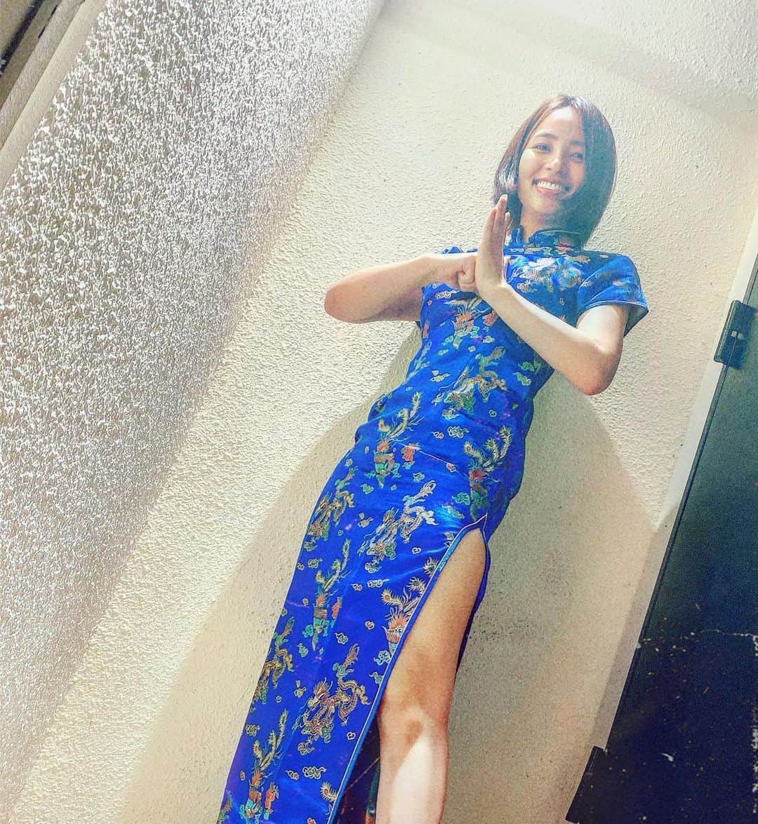 水崎綾女さんのインスタグラム写真 - (水崎綾女Instagram)「你好🐼🐼🐼 #チャイナドレス #🇨🇳」9月14日 17時18分 - misakiayame
