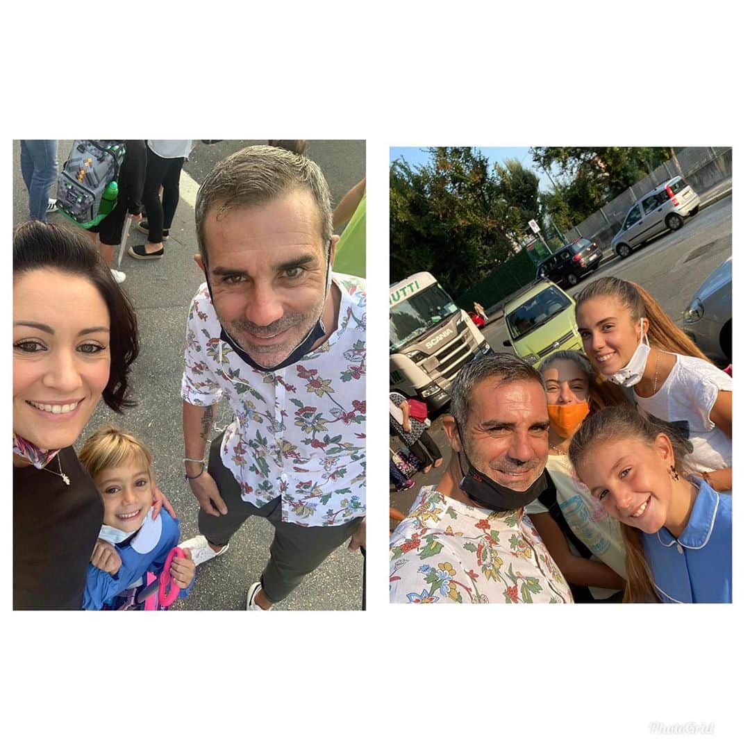 ステファノ・ソレンティーノのインスタグラム：「#backtoschool ❤️ VI AMO」
