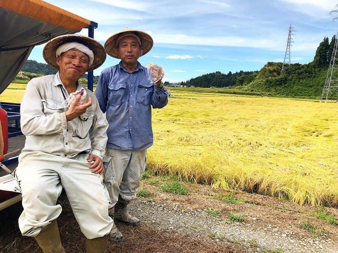 hoshinofumikaさんのインスタグラム写真 - (hoshinofumikaInstagram)「Farmer time👩‍🌾👨‍🌾👨‍🌾🌾 稲刈り月間始まりました！ 全国へお届けは10月1日を予定してます✨ 今年もよろしくお願いします🌾 晴れ間続いてたのに ここにきてグズグズしてきてます🥺☔️ 天候次第で全てが決まる農業。 天気予報にらめっこの1ヶ月がスタートしました笑 我が家の【魚沼ほしの農産】インスタグラムやってます👩‍🌾 @uonumahoshinonousan  フォロー宜しくお願いします♡✔️ . . . #稲刈り　#コシヒカリ　#家業　#農家　#農業　#農業女子　#田舎暮らし　#新潟県　#uonumalife #uonuma #farmer #米　#🌾　#🍙」9月14日 17時28分 - fumika_hoshino