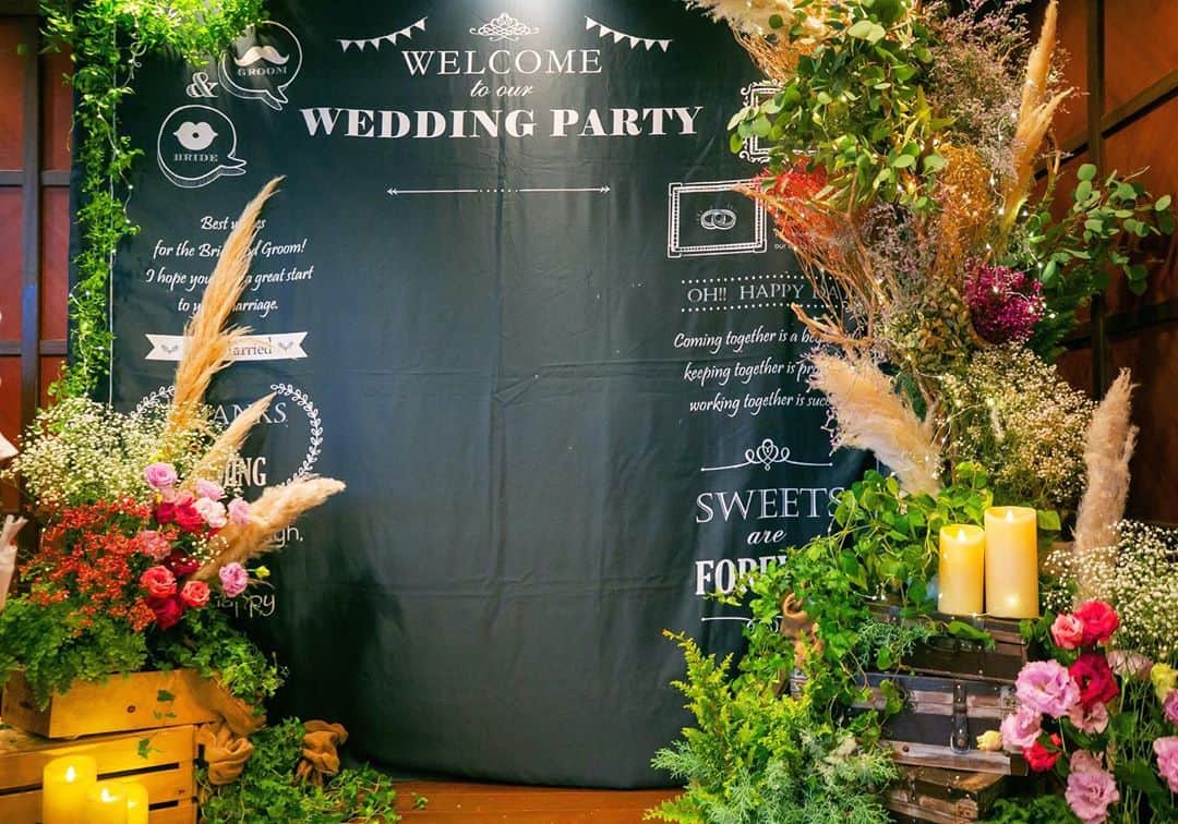 東京タワーの麓の結婚式のグルメインスタ