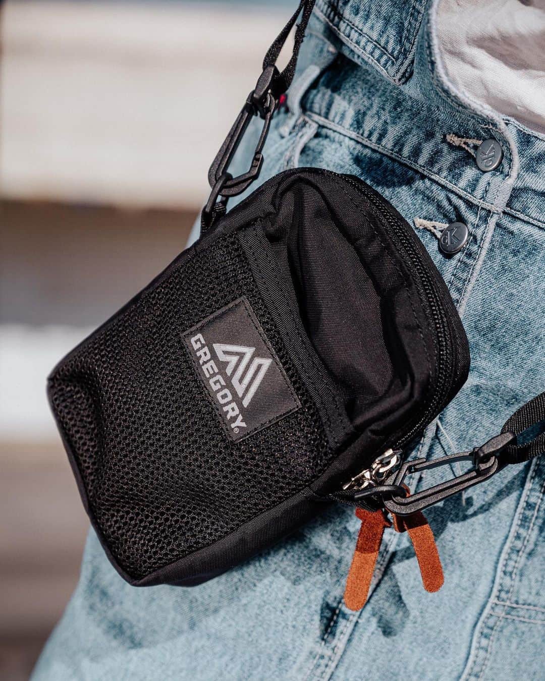 GREGORYのインスタグラム：「NEW STYLE｜QUICK TO GO POCKET﻿ ﻿ とにかくミニマムな荷物で過ごしたい人に﻿ 「クイックトゥ―ゴーポケット」﻿ ﻿ スマホと鍵とミニ財布とリップクリームはすっぽり入る丁度良いコンパクトサイズ。デイリーユースにも、ハイク中のサブバックとしても使えます◎﻿ ﻿ #グレゴリー﻿ #クイックトゥーゴーポケット」