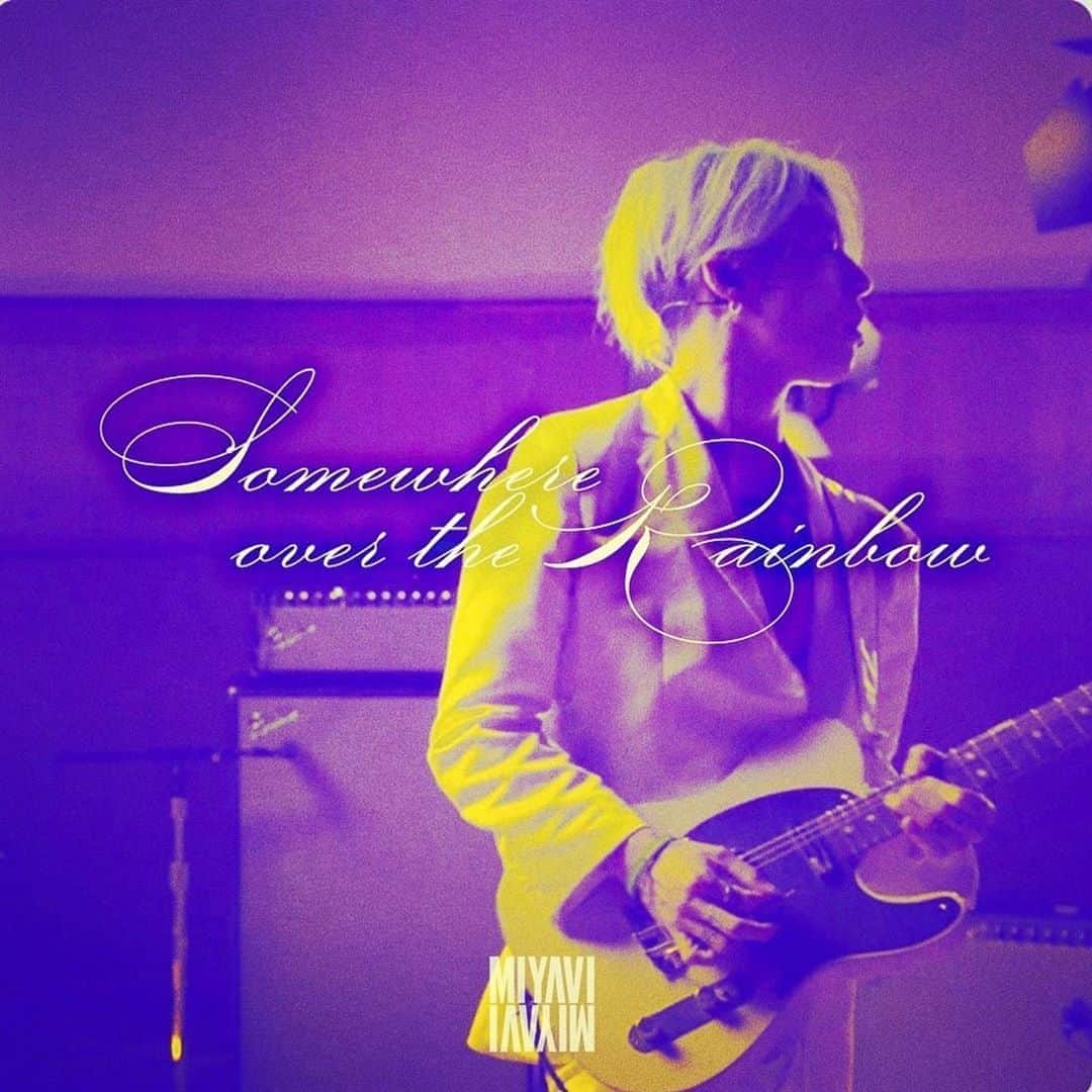 雅-MIYAVI-さんのインスタグラム写真 - (雅-MIYAVI-Instagram)「For you! 🌈 #Repost @miyavi_tokyo_ ・・・ “Somewhere over the rainbow Skies are blue And the dreams that you dare to dream Really do come true  Where troubles melt like lemon drops Away above the chimney tops That’s where you’ll find me”  🌈MIYAVI Over The Rainbow - Single💙 （guitar cover）  Released today!! ▶︎Apple Music https://music.apple.com/jp/album/over-the-rainbow-single/1529822241 ▶︎Spotify https://open.spotify.com/track/7jOIAoIJQKd8HE8k180XZ0  @miyavi_ishihara ⋆⸜ᵀᴴᴬᴺᴷ ᵞᴼᵁ⸝⋆ #MIYAVI #HappyBirthdayMIYAVI #LoveYourMusic #KeepRockin #音楽をとめない 👨🏻‍🎤」9月14日 17時47分 - miyavi_ishihara