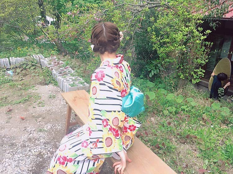 赤坂星南さんのインスタグラム写真 - (赤坂星南Instagram)「📸#浴衣 今年は浴衣着れなかったので懐かしの恋花火のMVの時のお写真を。帯の色もとても綺麗でお気に入りです。 早くみんなにも会いたいな〜」9月14日 17時53分 - sena_akasaka