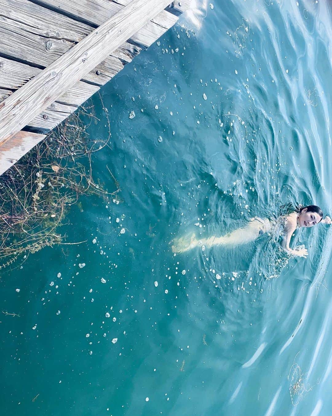 田中彩子さんのインスタグラム写真 - (田中彩子Instagram)「. #altedonau #vienna #wien  . こう見えても泳げます。」9月14日 18時06分 - ayakotanaka_instaofficial