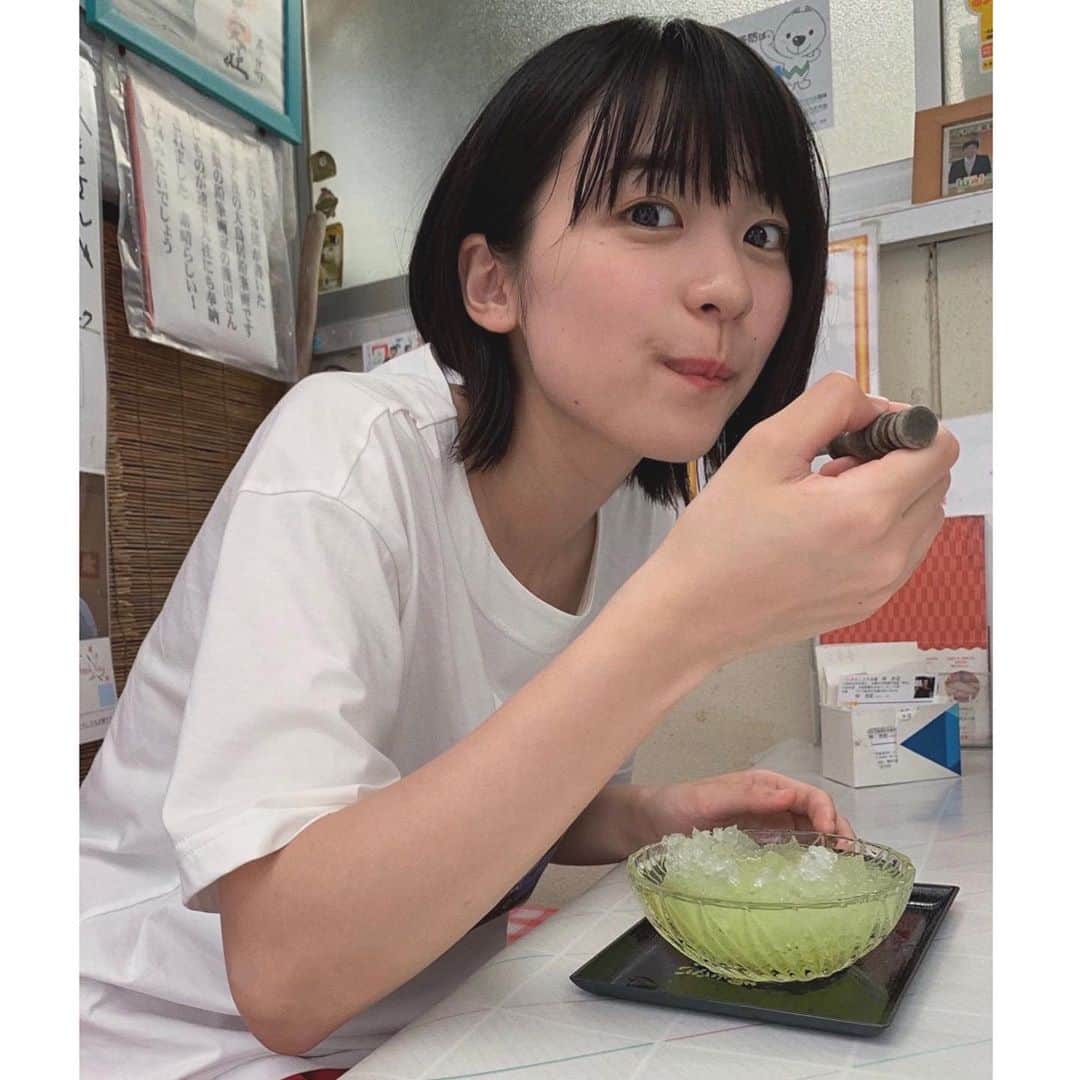 鳴海唯さんのインスタグラム写真 - (鳴海唯Instagram)「🍧♡」9月14日 18時08分 - narumi_05