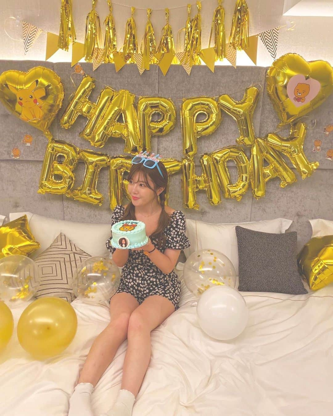 宮崎美穂さんのインスタグラム写真 - (宮崎美穂Instagram)「많이 웃어😊😊😊  #誕生日ケーキ #생일케이크 #birthdaycake」9月14日 18時28分 - myaostagram_380