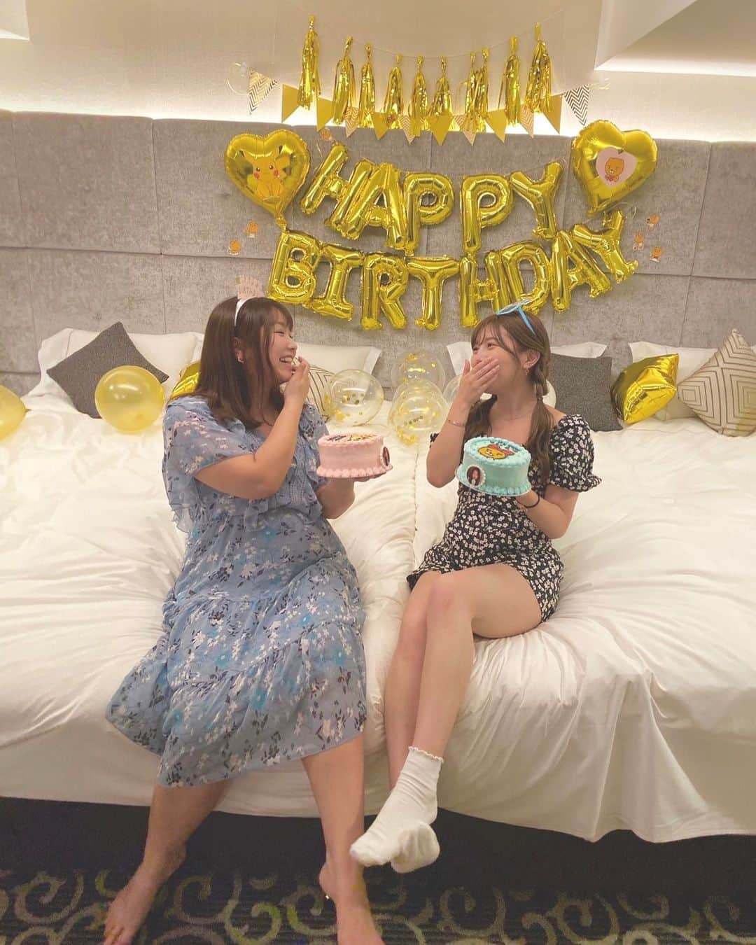 宮崎美穂さんのインスタグラム写真 - (宮崎美穂Instagram)「친구들 축하해주셔서 고마워🧁💛 誕生日お祝いしてくれてありがとう🧁💛  #생일 #happybirthday」9月14日 18時30分 - myaostagram_380