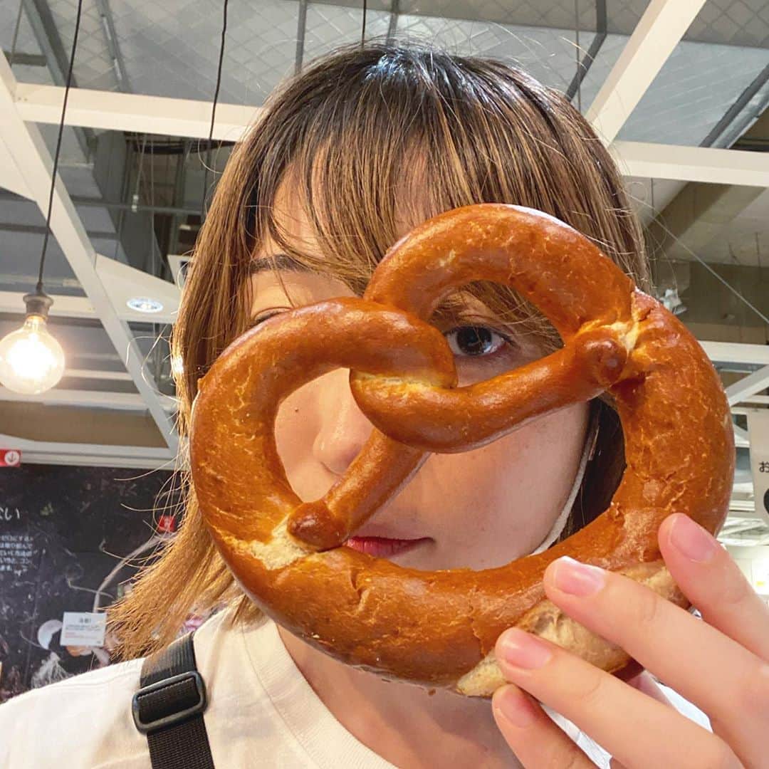 沙田瑞紀さんのインスタグラム写真 - (沙田瑞紀Instagram)「形が可愛くて買ってみたけど バターが入っていて食べ応え満点 美味しかった😌💘　@ikeajapan」9月14日 19時28分 - mizuki_masuda