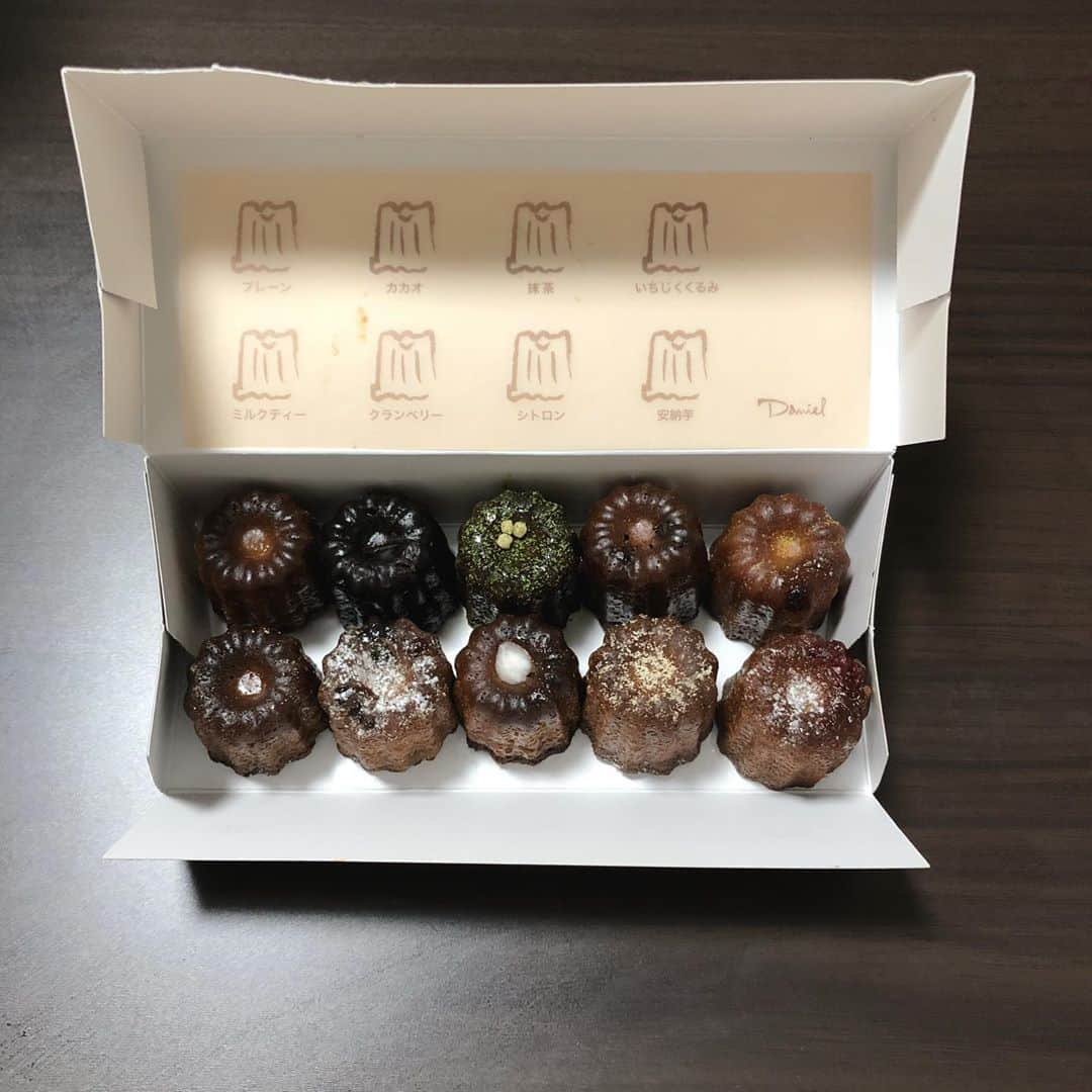 渡辺くるみのインスタグラム：「大好きなカヌレ。❤️  #カヌレ」