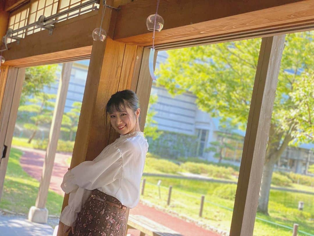 真下華穂さんのインスタグラム写真 - (真下華穂Instagram)「#新潟ふるさと村 #ngt48 #風鈴 #niigata #followｍe #autumn」9月14日 19時51分 - k.a.h.o.kahochan