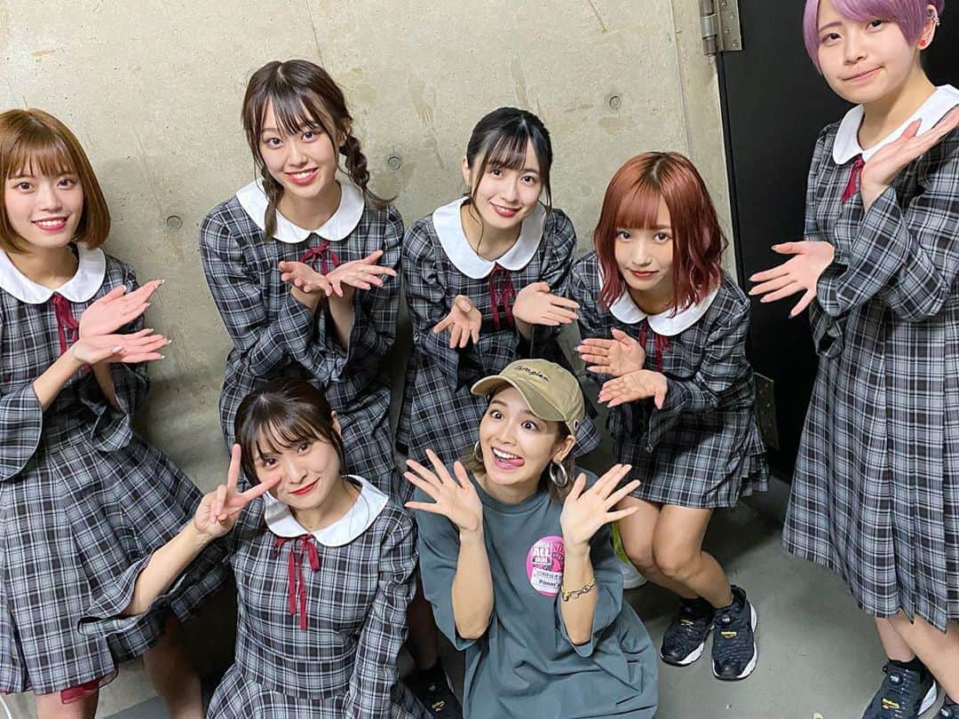 富久美玲のインスタグラム：「_ . 同じ事務所のアイドルPimm'sのLIVEに 行ってきました♪何気に初めて＼(^o^)／ . めちゃくちゃ可愛いかったです🥺💕 . でも可愛いだけじゃなくてカッコ良さも あって歌も上手すぎて圧倒されました！ .」