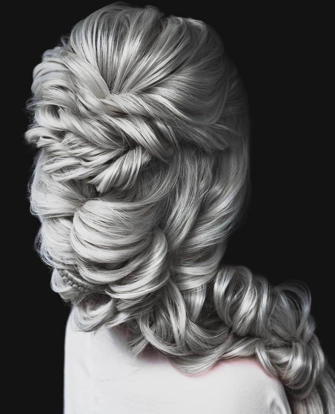 I N S T A B R A I Dのインスタグラム：「Braid art 🖤」