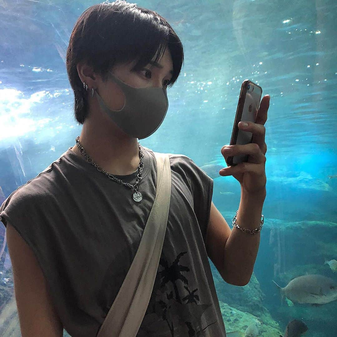 星那さんのインスタグラム写真 - (星那Instagram)「水族館だいすき🐧」9月14日 22時33分 - sn_55_