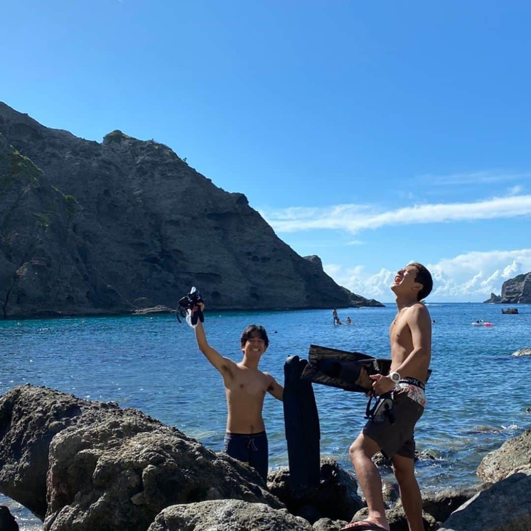 大倉士門さんのインスタグラム写真 - (大倉士門Instagram)「また今年も大好きな夏が 遠ざかっていくのが むちゃくちゃ寂しい。 いつまでもそばにいてくれ〜夏〜(T . T)♡」9月14日 22時33分 - shimonsmile