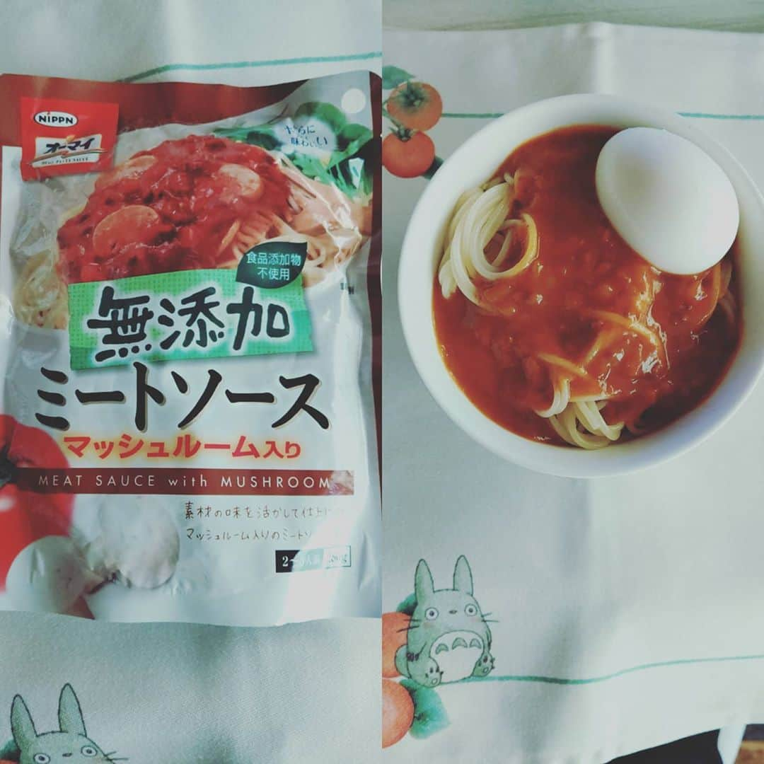 山本しろうさんのインスタグラム写真 - (山本しろうInstagram)「トマトはやっぱりオーマイのミートソースにかぎる #二日で一トマト  #オーマイ #日本製粉 #パスタ #トマト #トマト！！」9月14日 23時02分 - yamamotoshiroto