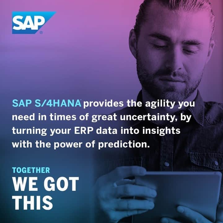 SAPのインスタグラム：「Combine business intelligence and analytics capabilities powered by AI and an in-memory database – into one simple cloud environment. Experience SAP Analytics Cloud: sap.com/analyticscloud #TogetherWeGotThis」